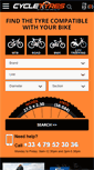 Mobile Screenshot of cycletyres.com